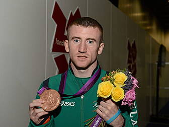 Paddy Barnes hangs up his glov...